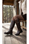 Women's Leather Look Buckle Side Zipper Below the Knee Winter Boots - 6