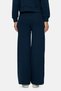 Ione Navy Blue Straight Leg Cotton Glitter Stone Printed Loose Fit Women's Sweatpants - 3