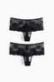 2-pack lace thong briefs