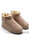 Women's Poly Lightweight Suede Looking Boots with Fur Inside the Sole, Cold Resistant Daily Boots - 2