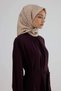Twill Silk Scarf 53005 Mink