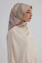 Twill Silk Scarf 53003 Cream - 2