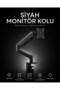 Monitör Kolu Tek Siyah - 3