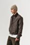 Master Men's Coat with Zipper and Snap Closure Collar - 4