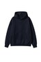 Unisex Oversize Hoodie Not You Again Printed Navy Blue – Hooded, Kangaroo Pocket, 3 Threaded Drawstrings - 4