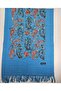 Embroidered Cashmere Wool Shoulder Shawl 70 X 200 cm Floral Ethnic Pattern Thick Tassel Shawl - 3
