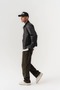Master Men's Coat with Zipper and Snap Closure Collar - 8