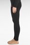 Jiber Women's Black Thermal Winter Leggings - Bottom Layer Underwear - 2