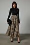 Patterned Flared Skirt - 2
