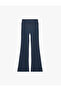 High Waist Slim Fit Spanish Leg Printed Sports Leggings - 2