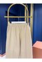 Front Stitched Crepe Ankle Pants Beige - 2