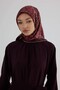 Sura Silk Scarf 53006 Burgundy - 4