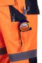 Pantaloni Warning FLASH pom/granat 54 - 4