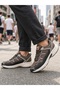 Men's Trekking Water-Repellent Breathable Ultra-Light Sole Short Boots-Brown - 5