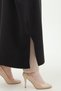 Crepe Fabric, Square Snap Fasteners All Over, Slits, Wear and Go, Black 25Yt571 - 3