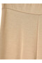 Two Mt Shop Quality Lcw Modest Beige Interlock Plain Narrow & Slim Women's Sweatpants - 6