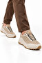 Mare Unisex Outdoor Wool Inside Rubber Sole Shoes - Beige - 2