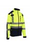 Jachetă softshell galben reflectorizant BF005 Flash r.S