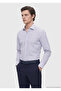 White Striped Regular Fit Long Woven Classic 100% Cotton Shirt - 5