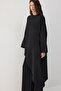 Asymmetric Tunic Pants Modal Set - 2