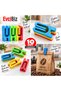 Bag Package Latch Clip 10Pcs Mixed Color Pla Eco-Friendly Pouch and Packaging Latch - 3