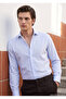 White Striped Regular Fit Long Woven Classic 100% Cotton Shirt - 2