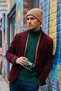 Unisex Folded Knitwear Beanie Classic Plain Knit Winter Warm Standard Beanie