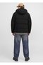 Men's Coat Inflatable Hooded Zippered Pocketed Padded Winter Puffer Jacket with Chest Pocket Detail Regular Fit 12299459 - 3
