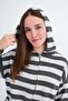 Striped Knitwear Cardigan H3579