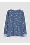 Patterned Boys' Pajama Set (W6) - 4