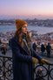 Women's Winter Knitwear Beanie Plain Knit Fold Detailed Soft Textured Beanie - 5
