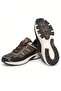 Men's Trekking Water-Repellent Breathable Ultra-Light Sole Short Boots-Brown - 4