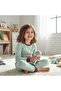 Girl's Cotton Space Printed Long Sleeve 2-Piece Set Cb1080 - 4