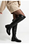 Penu Black Leather Boots - 2