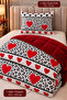 Prime |   Double-Sided Single Wellsoft Quilt Set |   155 X 215 cm |   Quilt |   Pillowcase |   Home Textiles - 5