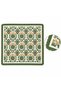 Choose Your Style Khaki Anatolian Tulip Patterned Lace Embroidery Cut Scarf / Bandana 70 X 70 cm - 5