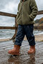 Geta Waterproof Boys' Eva Rain Snow Boots with Fur Inside - 3