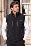 Men's Top Double Pocket Zippered Softshell Vest 176