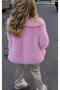 New Season Girls' Premium Quality Lined Fur Coat (No Shedding) - 3