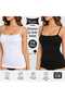 Double Women's Rope Strap Elastane Tank Top Packaged