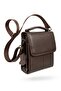 Genuine Leather Multi-Compartment Men's Hand and Shoulder Bag