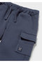 Baby Boy Cargo Sweatpants Navy Blue 2544 - 3
