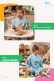 6 Months-6 Years Long Sleeve Baby Feeding Bib, Children's Activity Bib, Cotton, Liquid-Proof Inner Layer Towel Baby Feeding Bib - Lemon Sorbet - 5