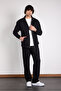 Oversize Zippered 3 Thread Sweat Jacket - 3