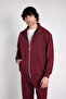 Oversize Zippered 3 Thread Sweat Jacket - 3