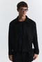 Relaxed Faux Suede Coat