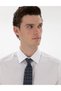 Men's Woven Satin Fabric Slim Fit White Shirt - 2
