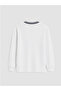 White Polo Neck Boy's T-Shirt - 7