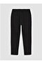Black Thick Girls' Sweatpants with Elastic Waist - 7