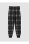 Özmarka New Season Gray Crew Neck Boys' Pajama Set - 7